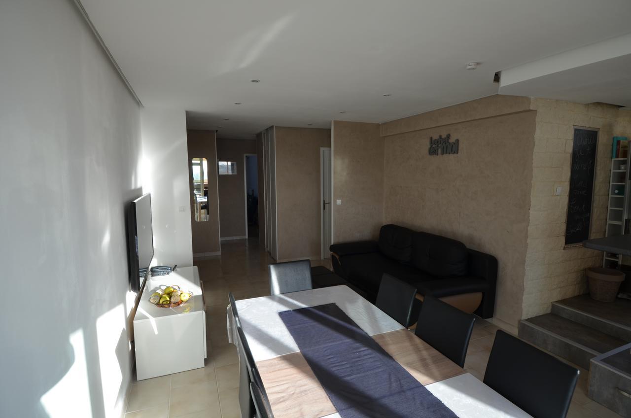 Appartement Rooftop 8 Personnes Grande Terrasse Avec Parking Quartier Aeroport Nice Luaran gambar