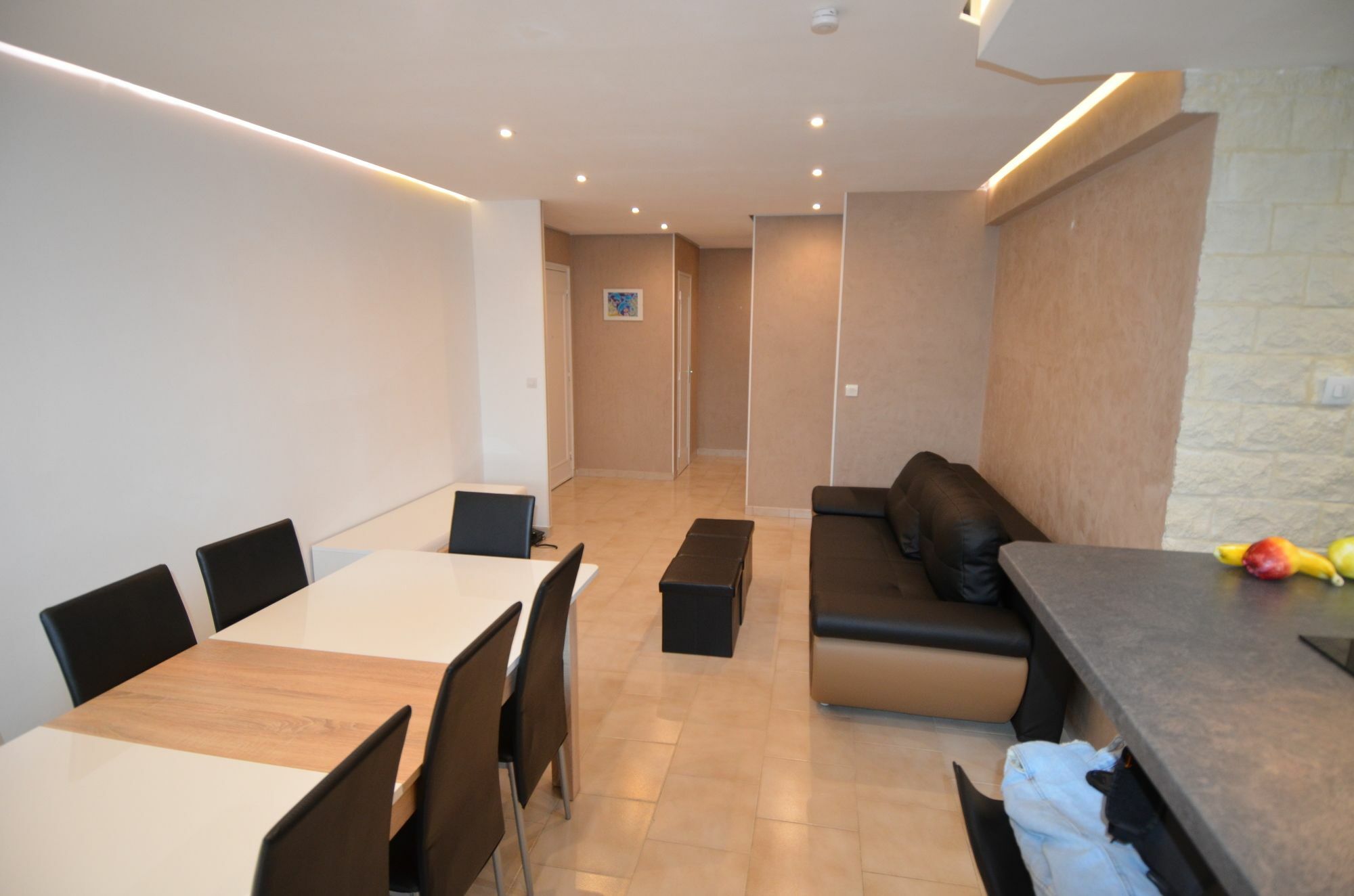 Appartement Rooftop 8 Personnes Grande Terrasse Avec Parking Quartier Aeroport Nice Luaran gambar