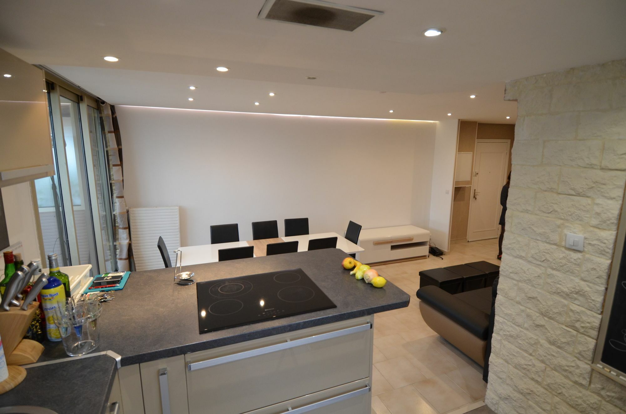 Appartement Rooftop 8 Personnes Grande Terrasse Avec Parking Quartier Aeroport Nice Luaran gambar